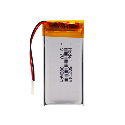 3.7v 500mah 800mah 502248 Lithium Polymer Battery