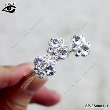 Butterfly shaped Crystal Pins Hair Pins For Wedding Decoration Accessories Bride Hair Pins