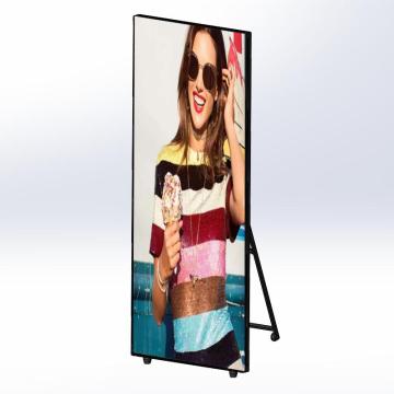 P2.5 Mirror LED Poster LED Publicidade