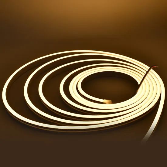 6x12mm Waterproof Neon LED Strip Light with 2835 SMD Technology, 2700K-6500K Color Temperature, IP67 Silicon Tube