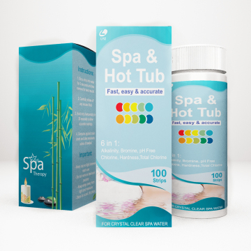 pond spa pool test kit 6 parameters