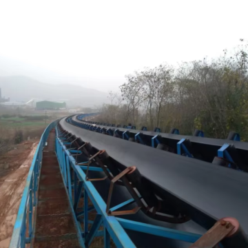 High Capacity Long Distance Belt Conveyors for Heavy Industries