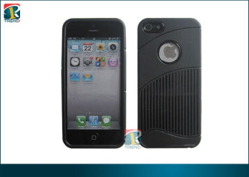Black Flexibility Lightweight Special Piano Tpu Case, Soft Cover For Iphone 5 Tc-iph5-t005