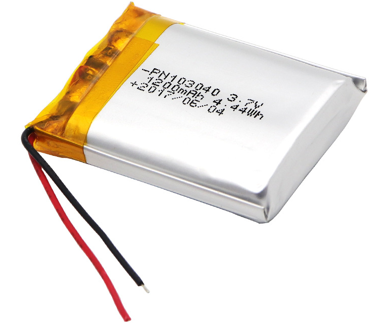 Bateria de 3.7v 1200mAh Lipo para oradores de Bluetooth (LP3X4T10)