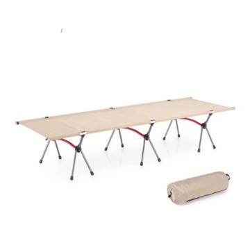 Aluminium Metal Outdoor Folding Camping Cot for Adults Hiking and Sleeping