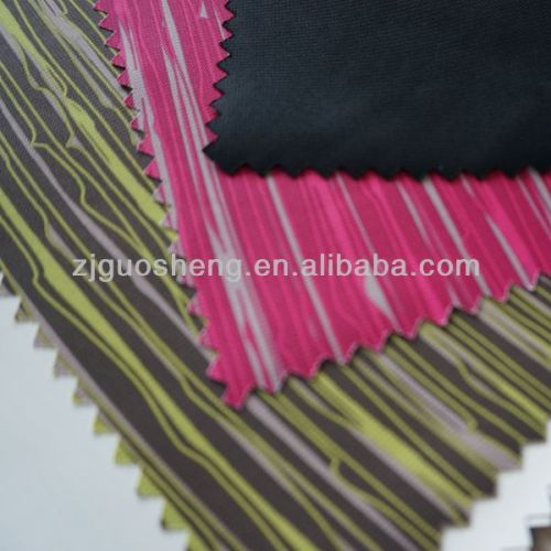 waterproof breathable pu nylon taslon fabric for outdoor sports