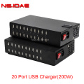 20 puertos USB Charger 200W Power