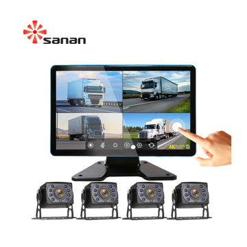 10.1 inch vehicle surveillance system Mirror image