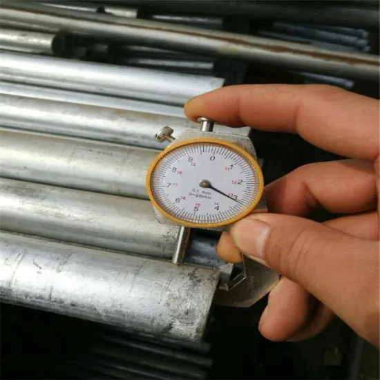 1.5 inch 2 inch hot galvanized steel pipe