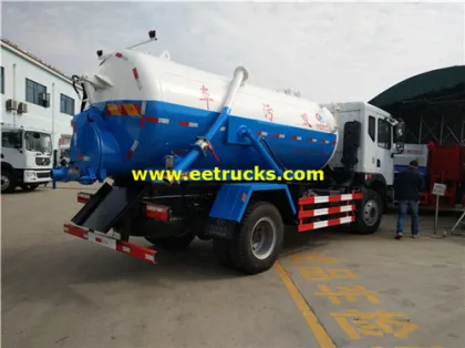 Dongfeng 9000L Manure Suction Tank Trucks