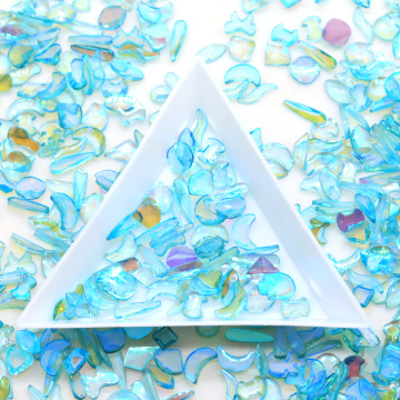 Large Quantity Clear Light Rose AB Flatback Resin Rhinestones for Nail Art: WHATSTONE 350g Bag, Approx. 10,000 Pieces