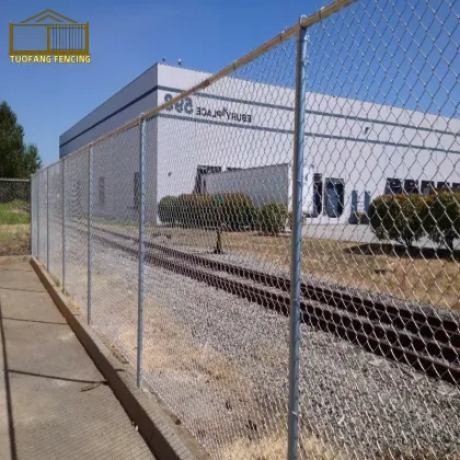 High-Security Anti-Climb Chain Link Fence