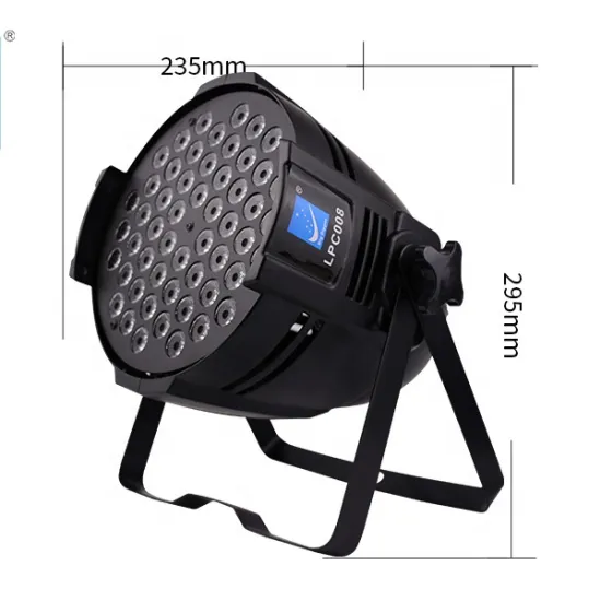 BigDipper hot-sale par light LPC008-H four cable 54*1.5w 3in1 full color for wedding disco dj show