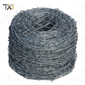 Factory Price Hot Dipped Galvanized Barbed Wire for Secure Mesh Fencing
