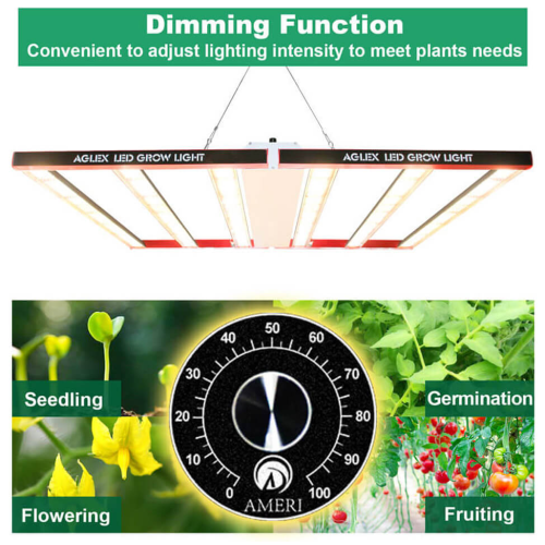 AGLEX 700W LED Grow Lights Best for Greenhouse