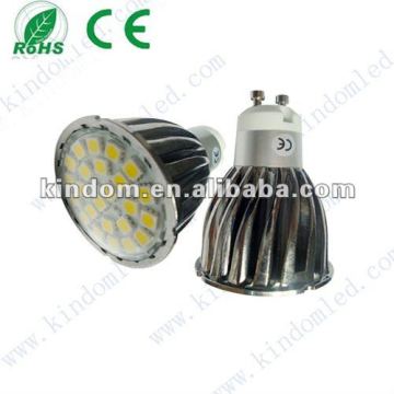 guangzhou factory 4.8W 5050SMD GU10 led spot lighting