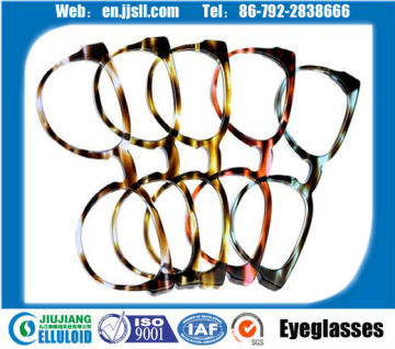 Finished product acetate sheet for glasses frame material