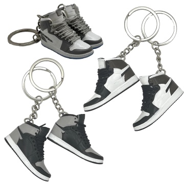 2024 Stylish Promotional Shoes Keychains Featuring Self-Defense Utility and Custom Logos