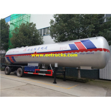 58 M3 25ton propane camions remorques de gaz