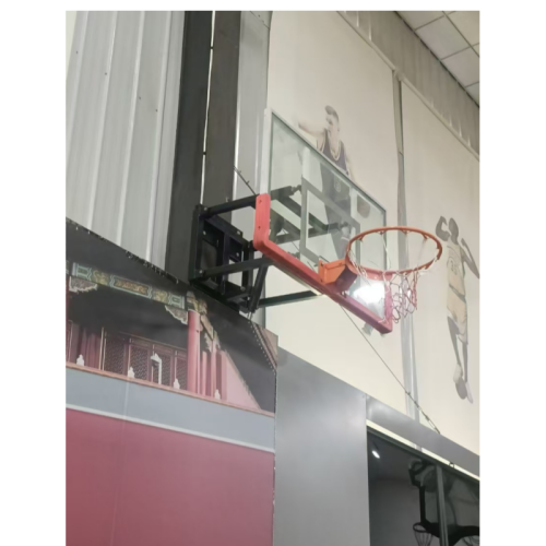 Height Adjustable Wall Mount Basketball Hoop