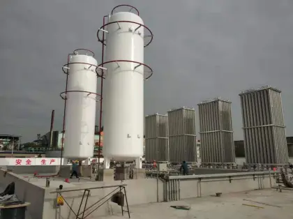 LIN Liquid Vacuum Insulation Tank