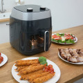 1800W ölfreier Backofen mit LCD-Touch-Display