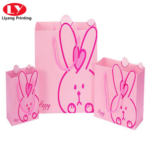 cute rabbit gift bag for children or girls