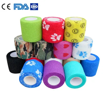 Elastic Horse Bandage Adhesive Cohesive Bandage