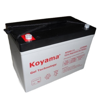 Gel Deep Cycle Lead Acid 12v90ah bateri untuk panel solar