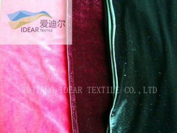 100% polyester velvet miscellaneous fleece for garment