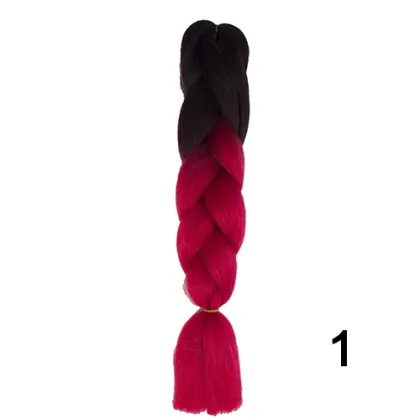 beauty supply yaki perm braiding hair Ombre pink silver black Coloured african  braiding hair cheap Crochetr hair