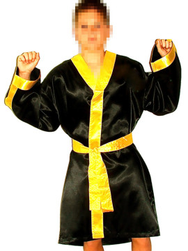 bright colorful boxing robe