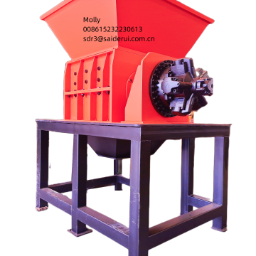Industrial Scrap Plastic Recycling Machine - Double Shaft Shredder