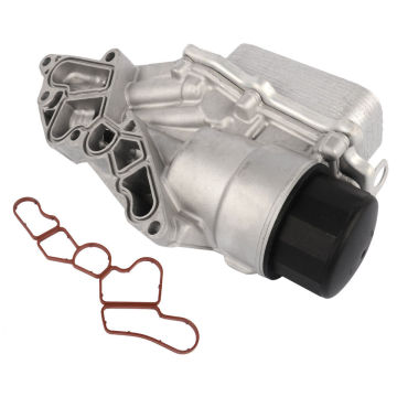 Rumah filter pendingin oli mesin untuk Mercedes Benz C, G, S Series