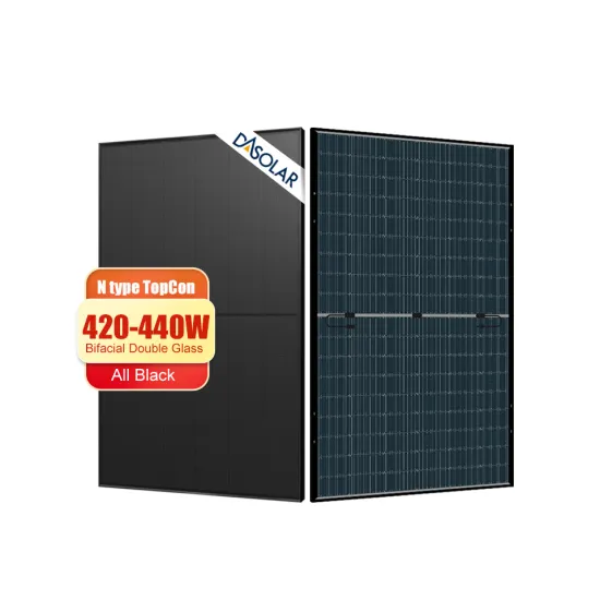 DAS Solar All Black Bifacial Double Glass Kit - 425Wp High Efficiency Panels