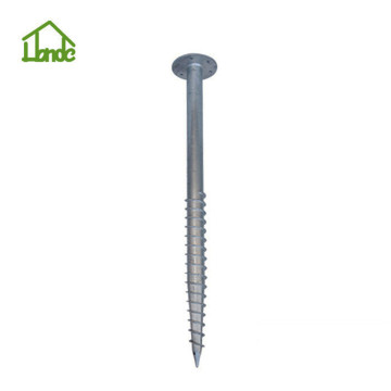Metal ground screw for solar
