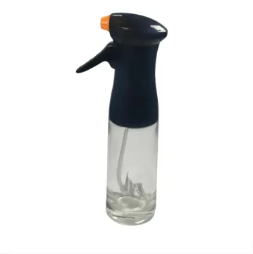 Hot Selling 250ml Glass Olive Oil Sprayer Bottles with Nozzle Lid for Soy Sauce and Vinegar