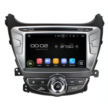 Hyundai Elantra 2014 GPS navigation system Android 7.1