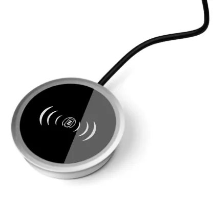 Desktop 10W Smart Wireless Charging Pad iphone Samsung