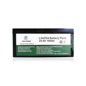 Energiespeicher LiFePO4 24V 100Ah Lithium-Ionen-Batterien.