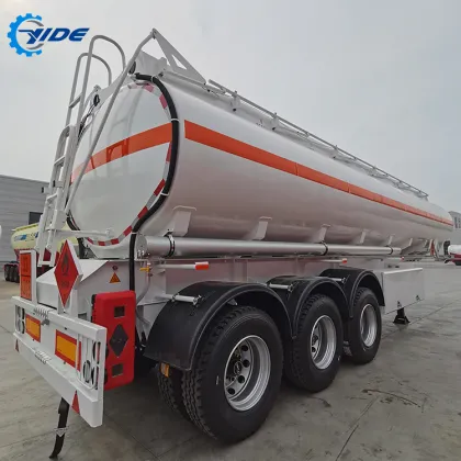 3 Axles Carbon Steel Oil Tanker and Aluminum Fuel Tanker Semi Trailers for Sale