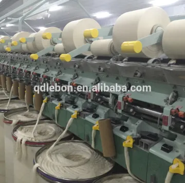 Open end spinning machine production line for glove yarn