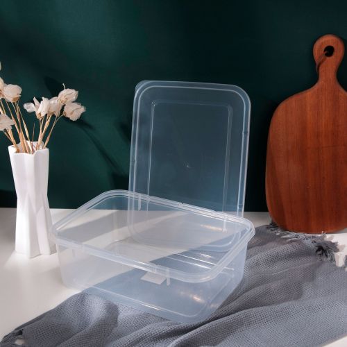 Food box with lid storage box