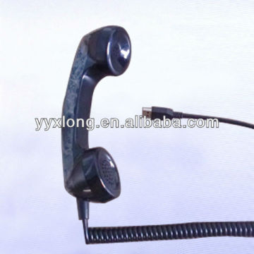 active noise cancelling wired handset,telephone accessory