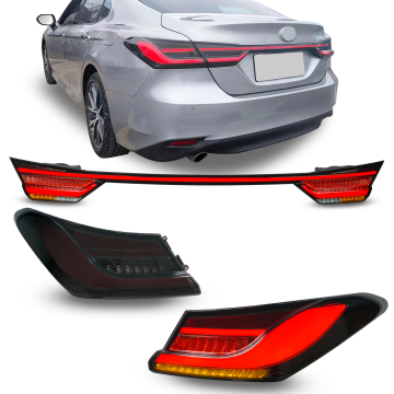 LED Taillights for Toyota Camry 2018-2023 with Sequential Turning Signal Trunk Light