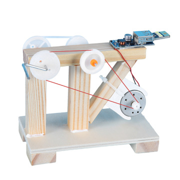 DIY Wooden STEM Hand Generator Toy: An Innovative Educational Plaything for Kids