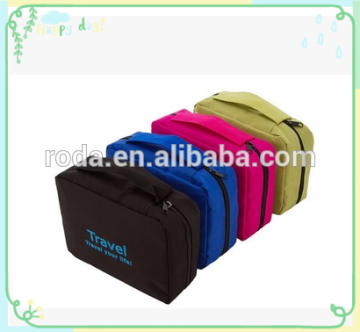 outdoor foldable cosmetic Hanging Travel Toiletry travel storage bag