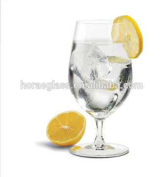 Customized mouth-blown Elegant Clear Crystal Wine Glass in bulk