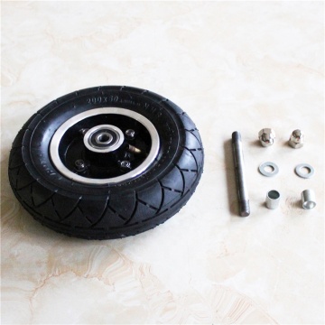 200x50 Electric Scooter Rear Wheel Assembly: Aluminum Hub & Wheels