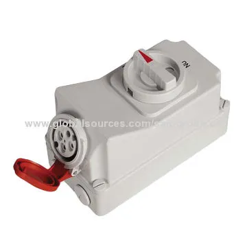 New Plug IP44/IP67/IP44 Interlock Switch Socket